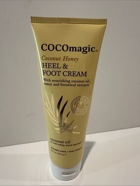 COCOmagic Coconut Honey Heel & Foot Cream with Coconut Oil.